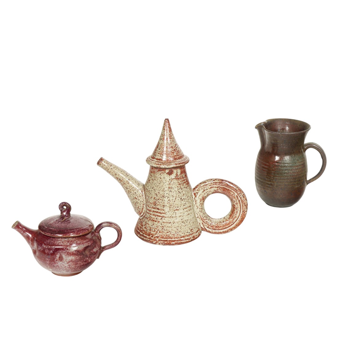 Ceramic Pouring Vessels, American School (20th century) (1 of 4)