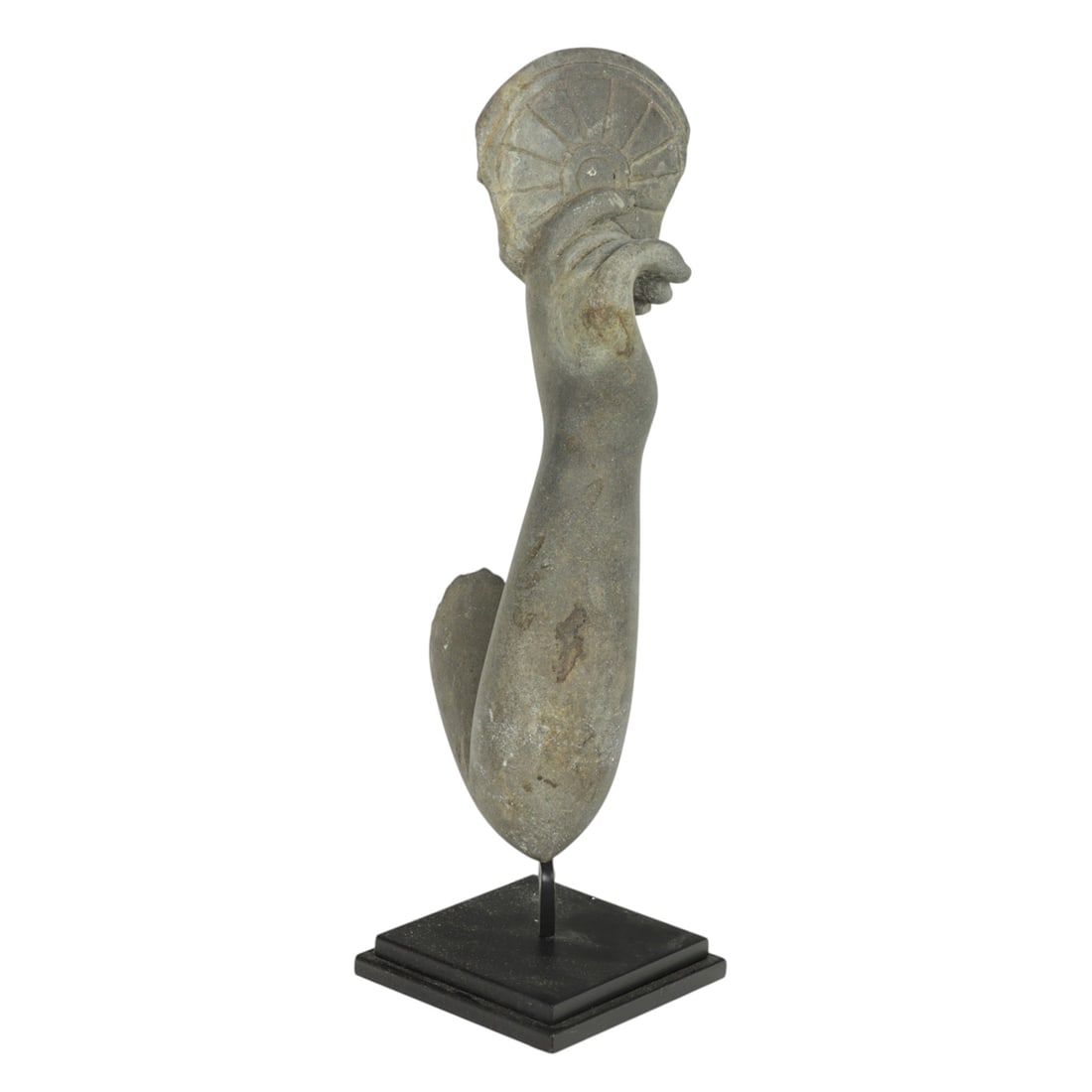 A Khmer sandstone arm fragment of a Hindu deity figure (1 of 1)