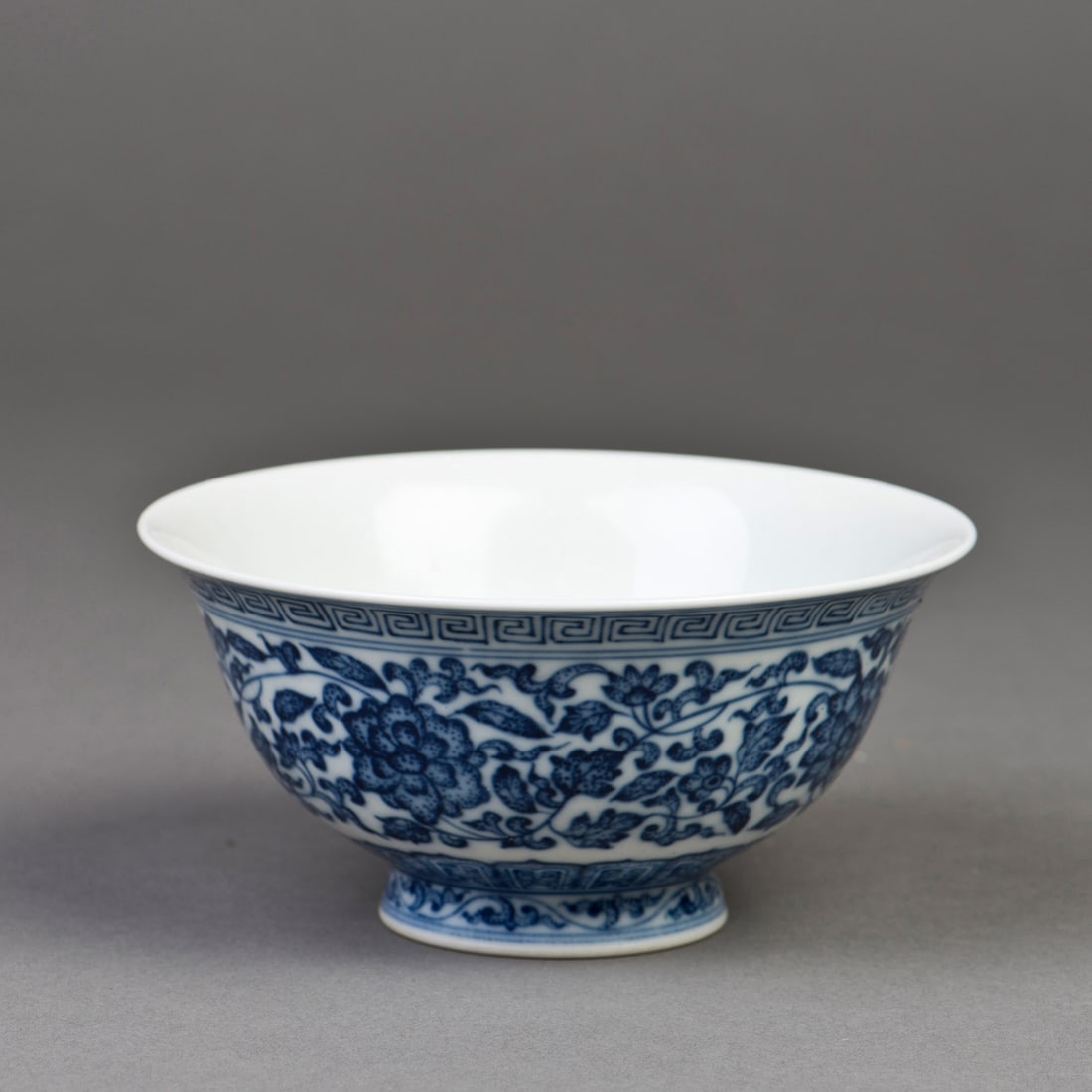 Chinese blue and white lotus bowl