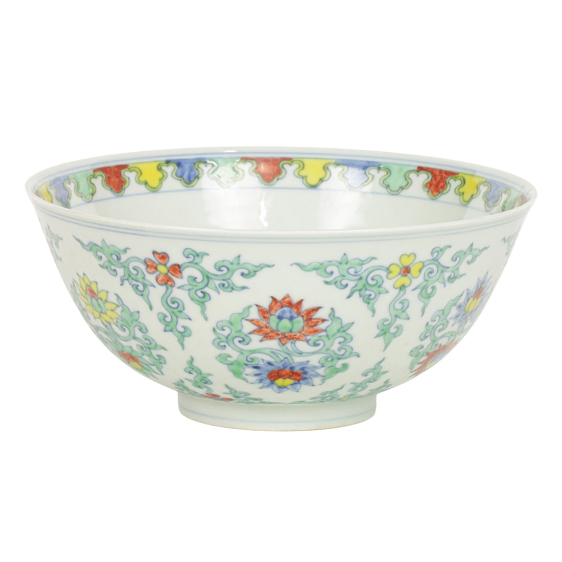 A Chinese doucai bowl