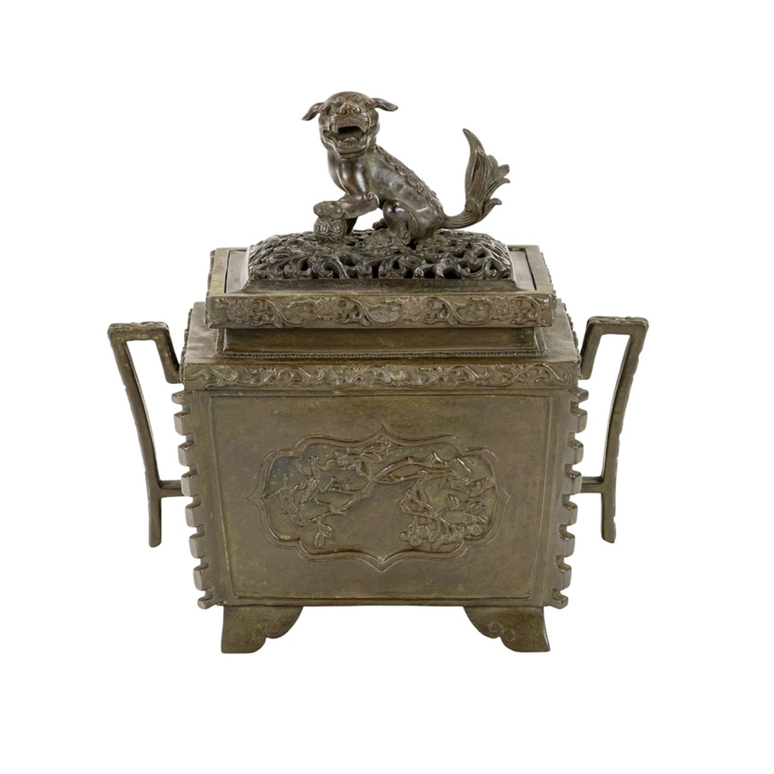 A Chinese bronze censer (1 of 2)