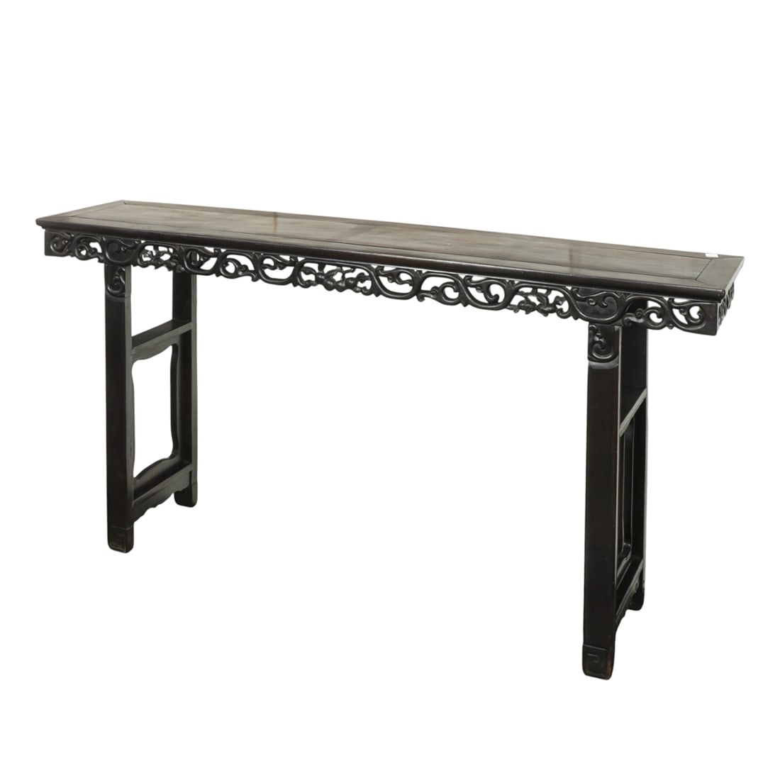 A Chinese rosewood altar table (1 of 1)