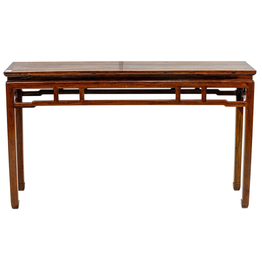 A Chinese rosewood altar table (1 of 2)