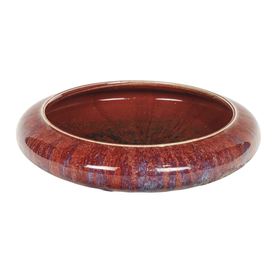A Chinese flambe glazed brush washer (1 of 1)