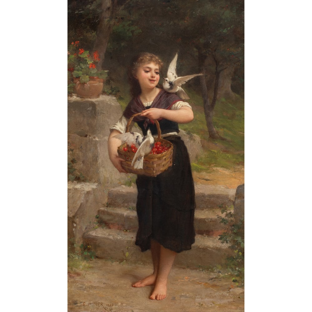 Painting, Emile Munier (1 of 4)