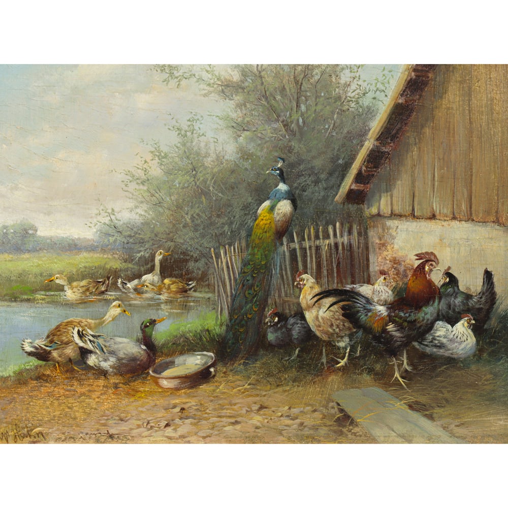 Painting, William Hahn (1 of 5)