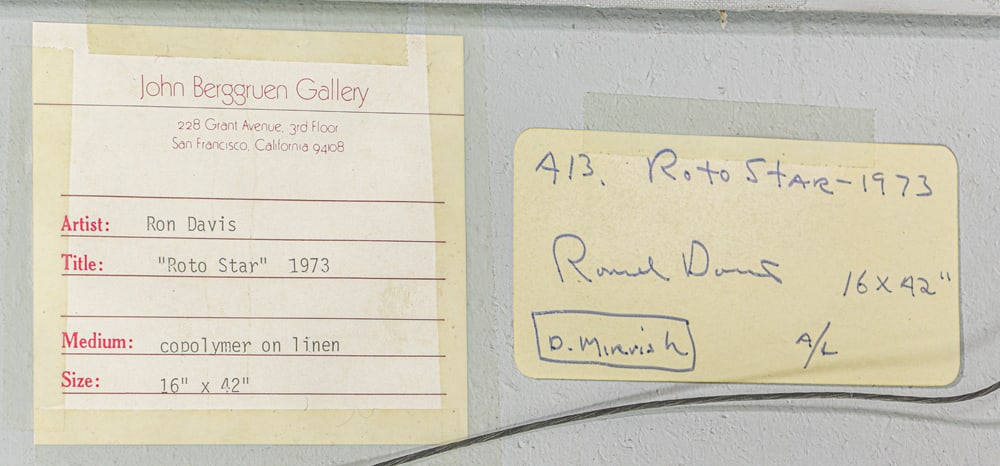 Painting, Ronald Davis - 4