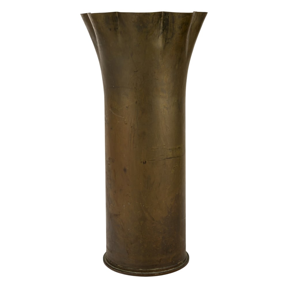 A large Dirk van Erp shell casing floor vase circa 1910 (1 of 5)