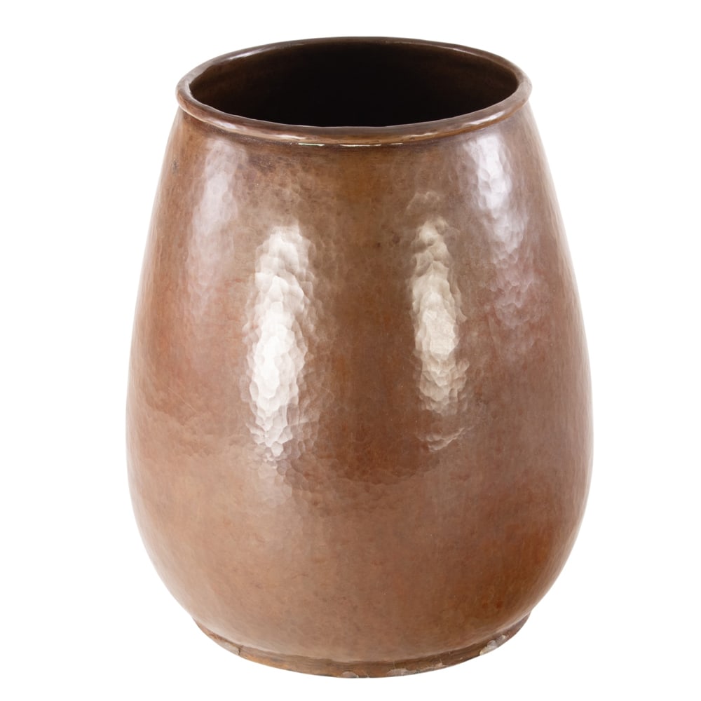 An Audel Davis Arts and Crafts style hammered copper vessel (1 of 3)