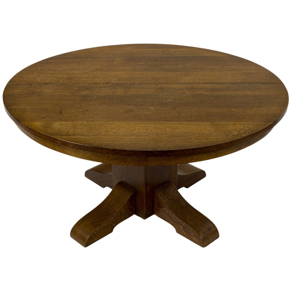A Gustav Stickley dining table, model 65 - 2