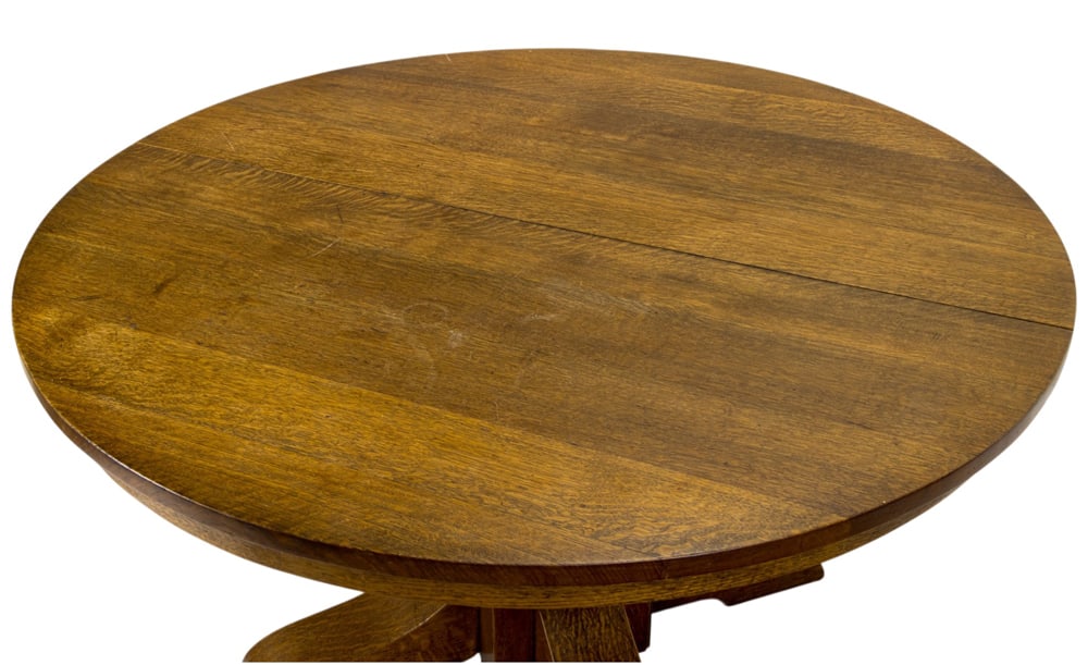 A Gustav Stickley dining table, model 65 - 3