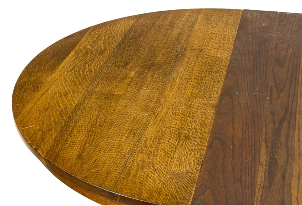 A Gustav Stickley dining table, model 65 - 6