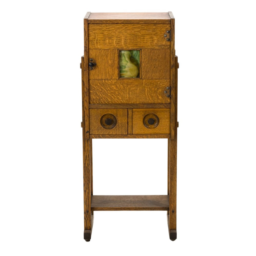 An Arts and Craft cabinet