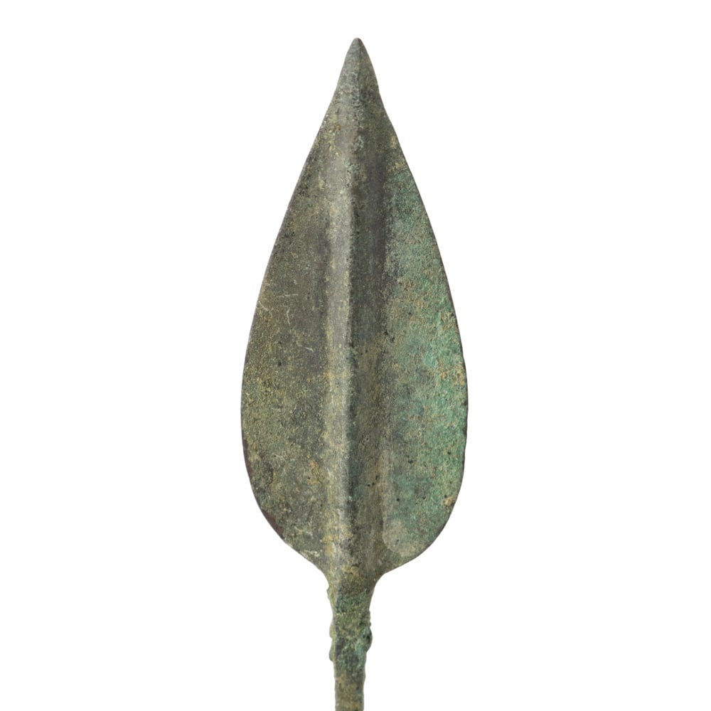 Two bronze points on later stand - 2