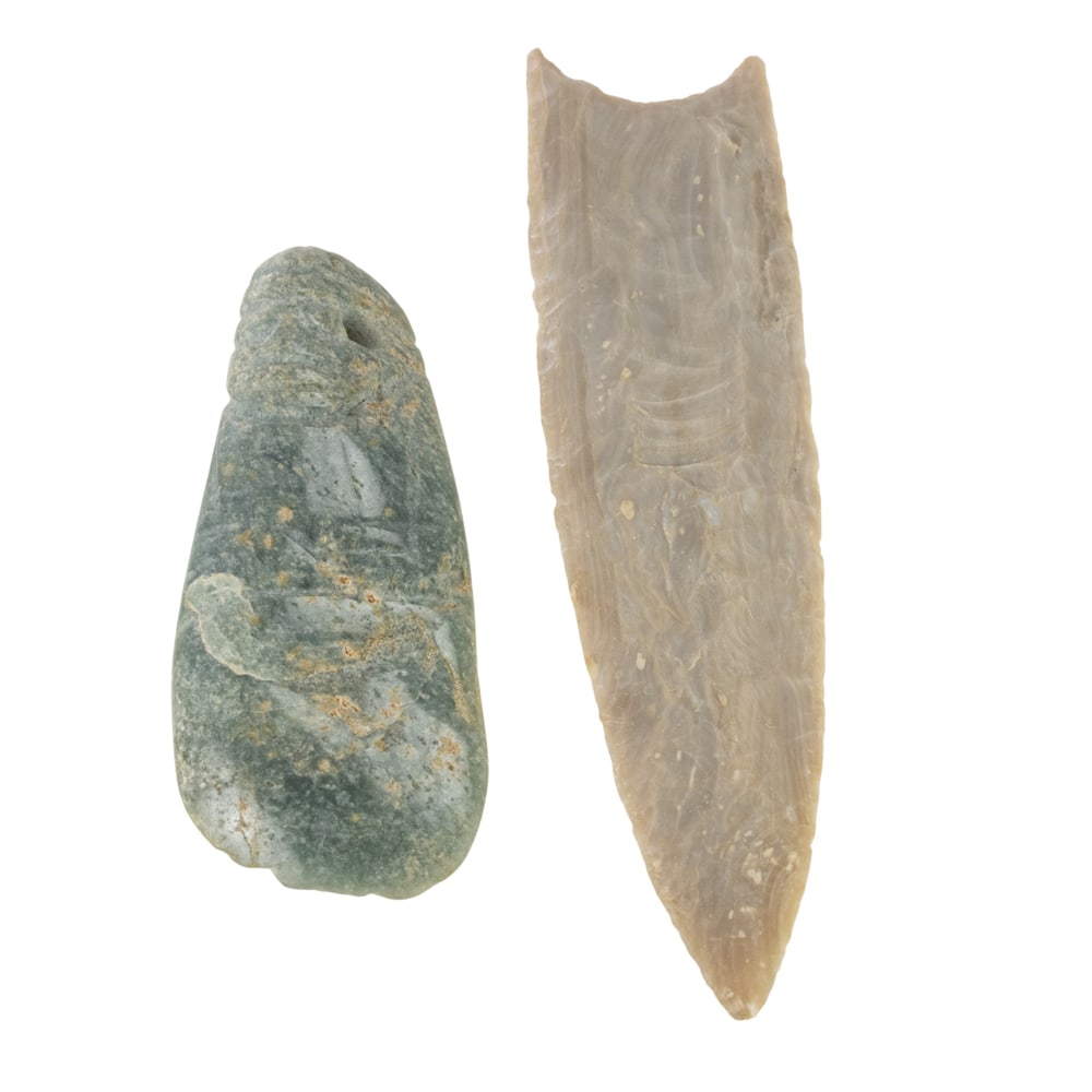 An Olmec jade pendant (1 of 3)
