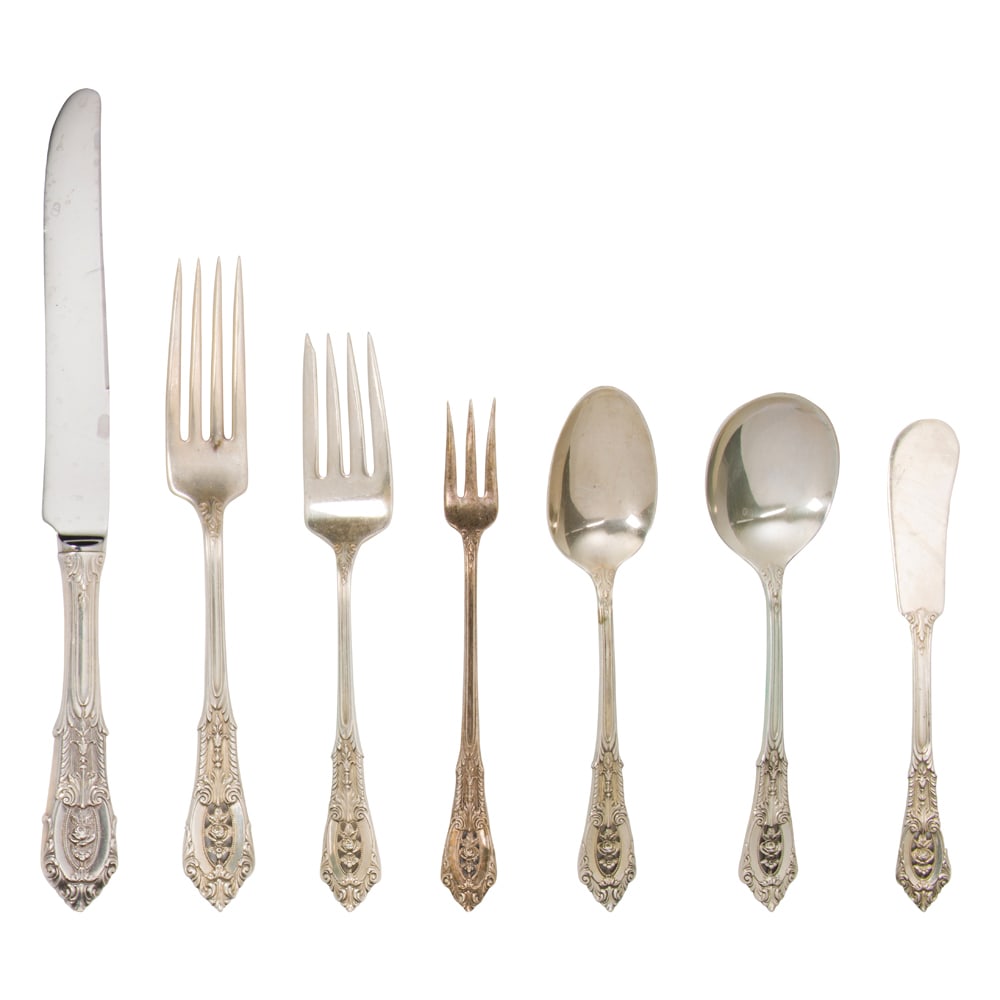 A sterling set of six weighted pedestal base ice cream cups, in retailer's case: Woodward & Lothrop: A sterling set of six weighted pedestal base ice cream cups, in retailer's case: Woodward & Lothrop. H. 2 1/2 in.