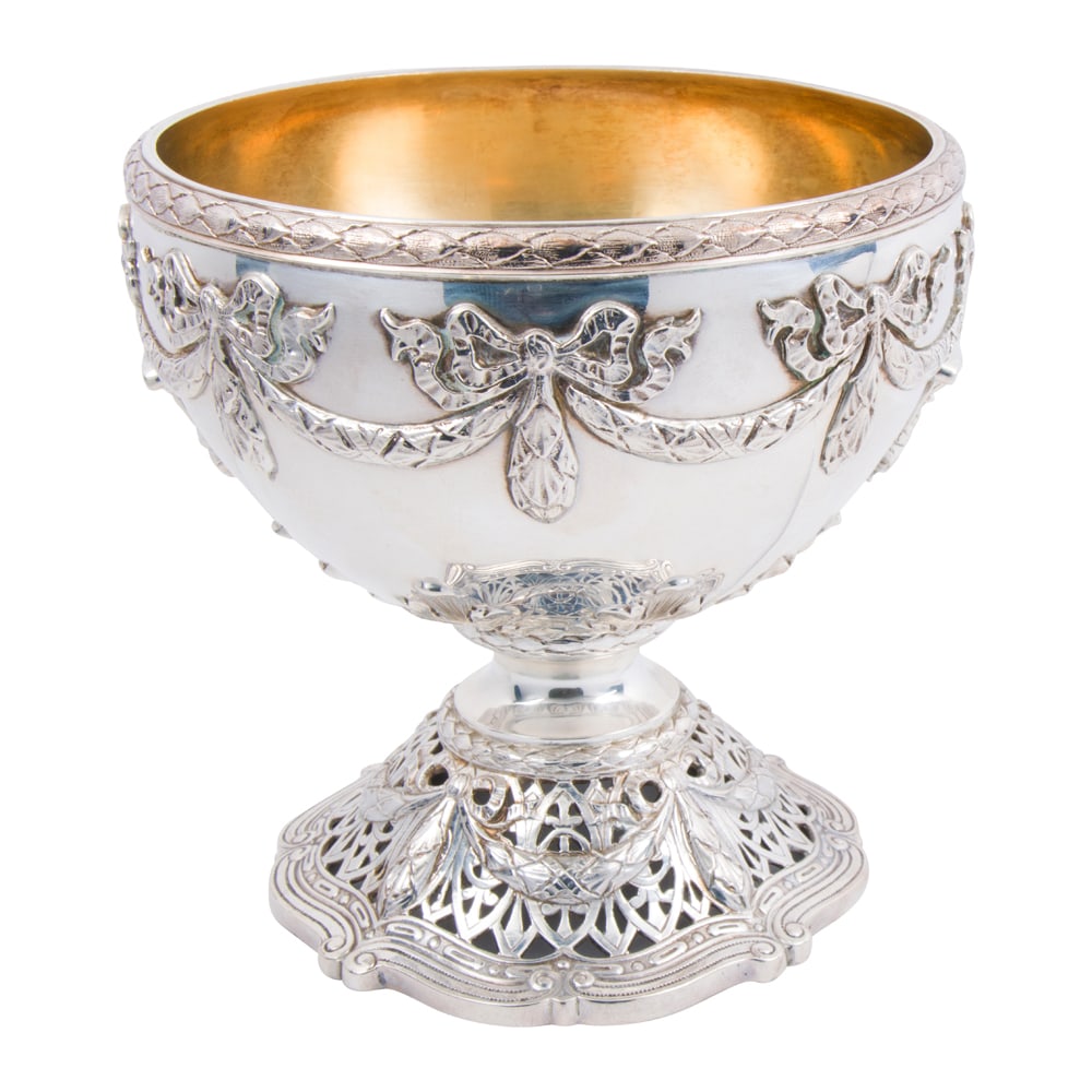 A sterling waste bowl, Shreve & Co (1 of 3)