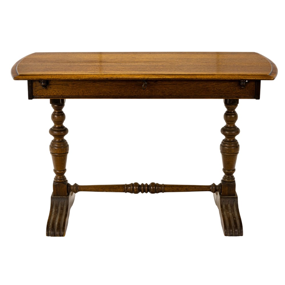 An English extension sofa table - 5
