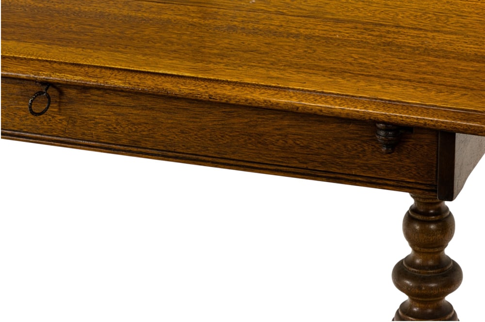 An English extension sofa table - 6