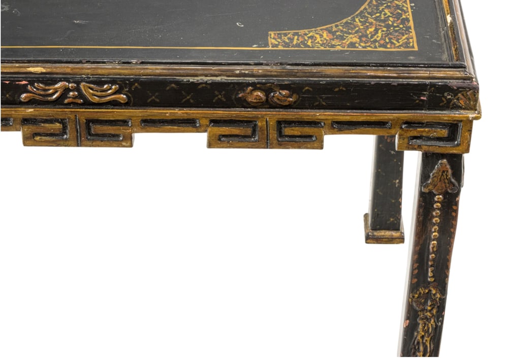 A Regency style lacquered side table - 5