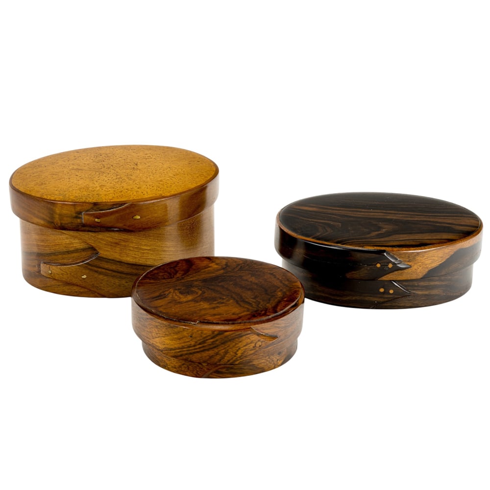Three Studio steam-bent wood boxes (1 of 4)