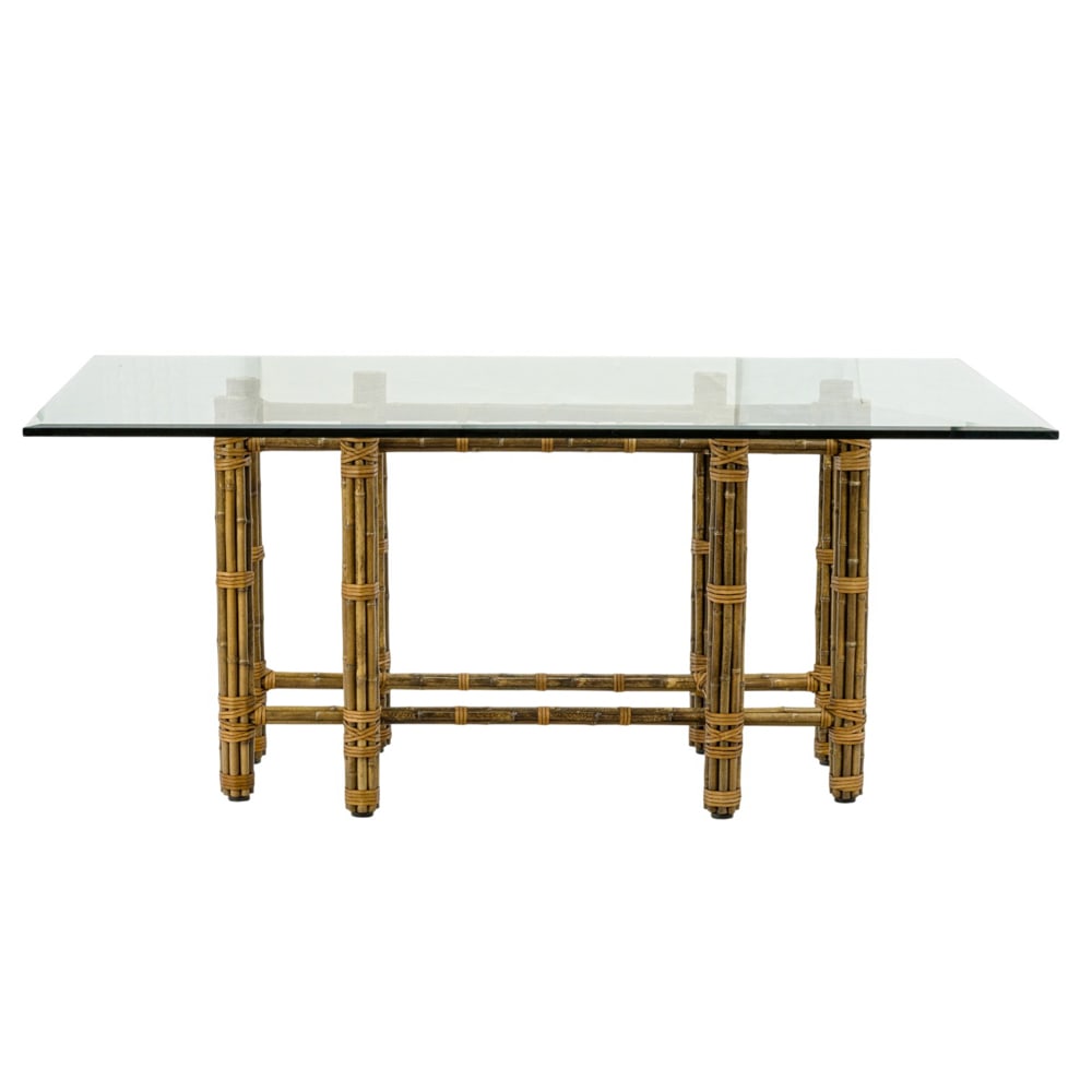 A McGuire San Francisco dining table (1 of 5)