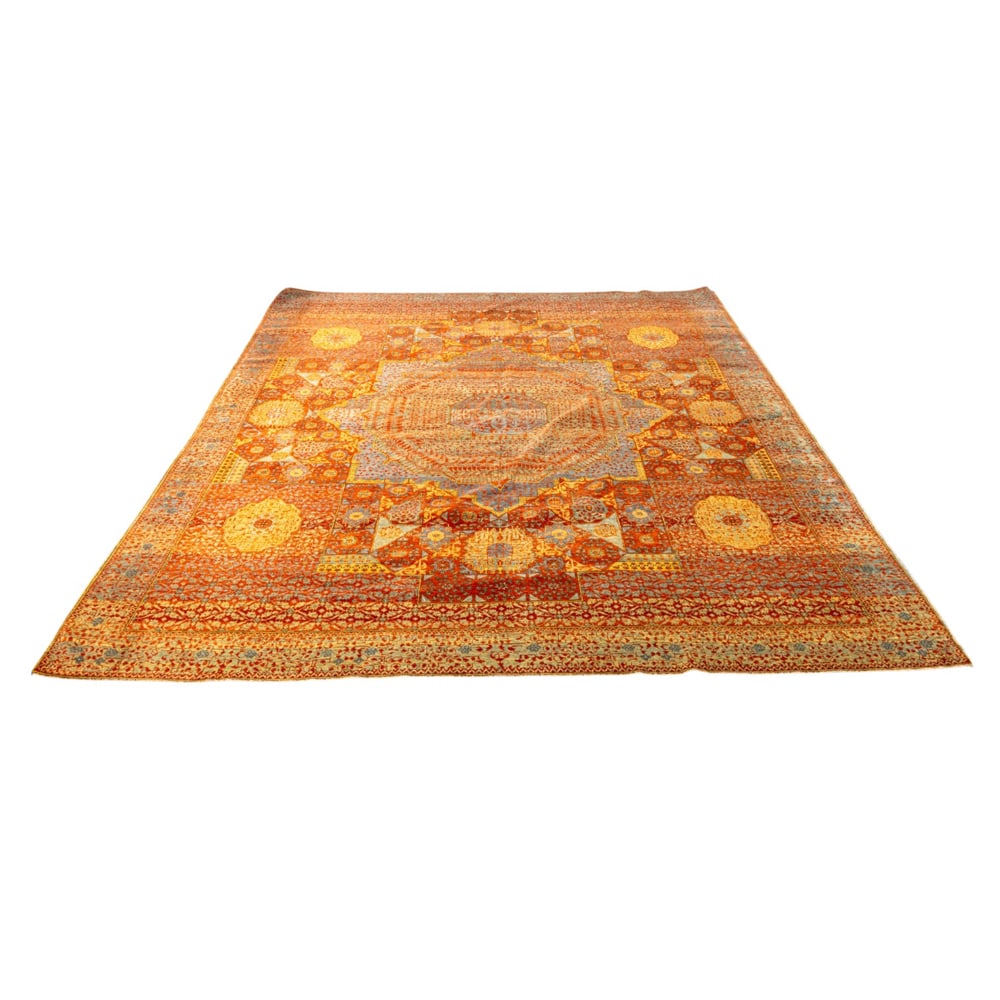 A Mamluk carpet: A Mamluk carpet, 11'2" x 8'8"
