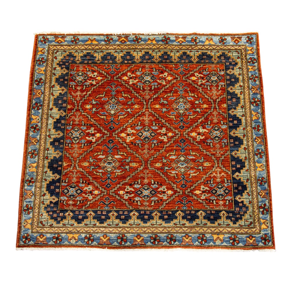 A Pakistani carpet: A Pakistani carpet, 4'1" x 4'0"