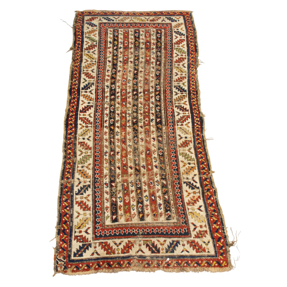 An antique Kurdish runner (1 of 4)