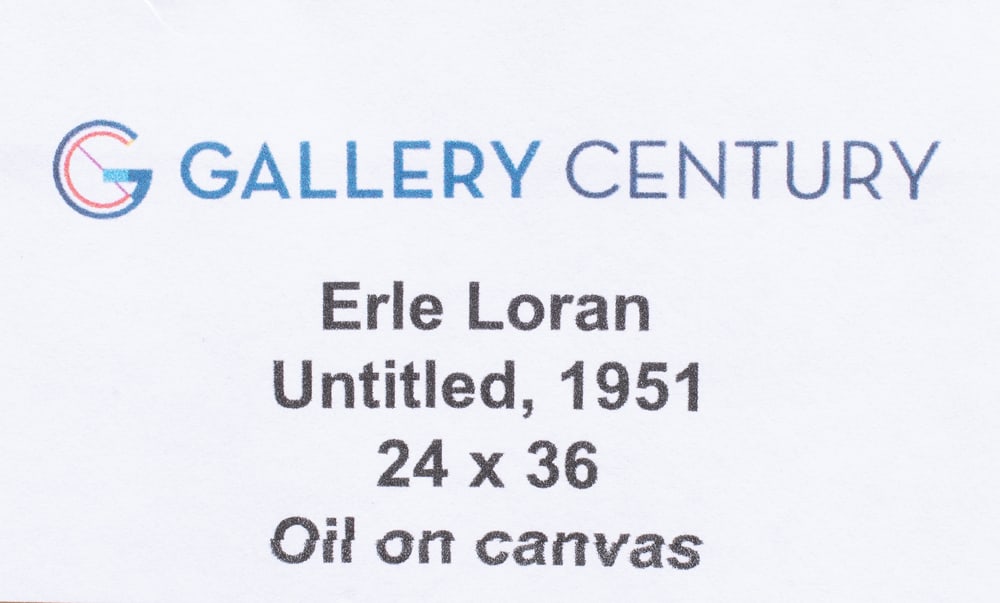 Work on paper, Erle Loran - 4
