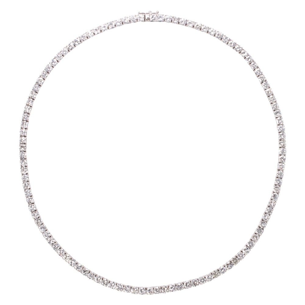 A diamond and 14k gold necklace (1 of 2)