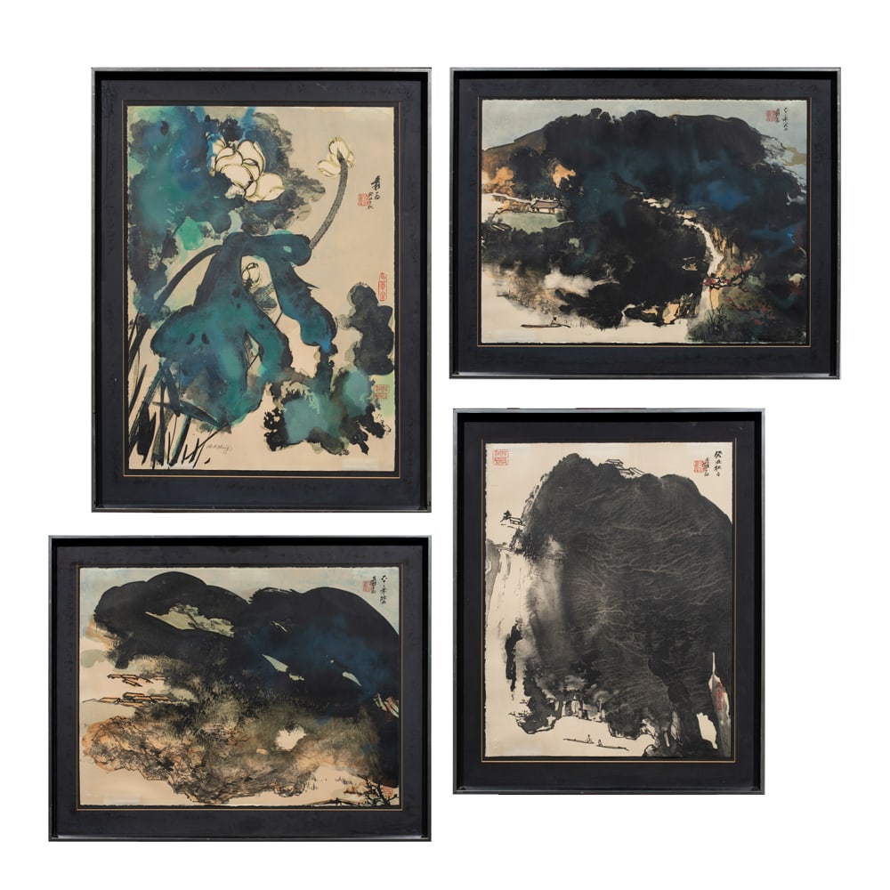 Zhang Daqian (1899-1983) The Images of Chang Dai-chien (1 of 20)