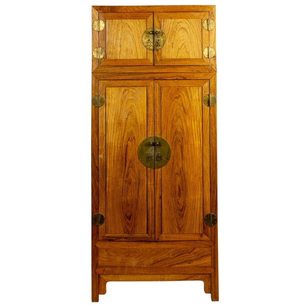 A Chinese huanghuali compound cabinet (1 of 7)