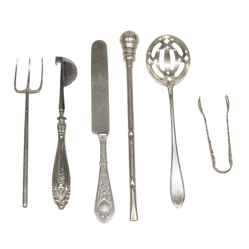 A group of sterling flatware (1 of 1)