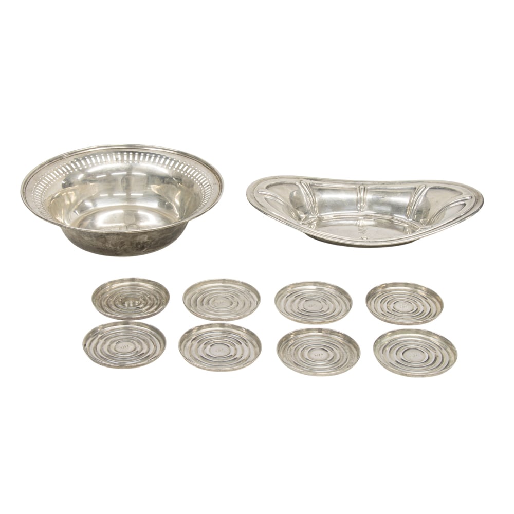 A group of sterling table articles (1 of 2)