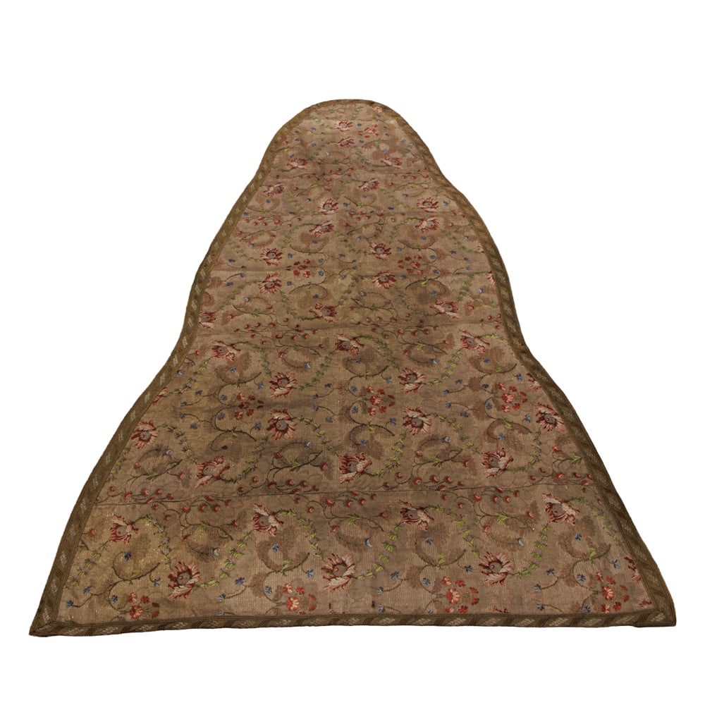 A Continental metallic thread and silk brocade panel (1 of 1)