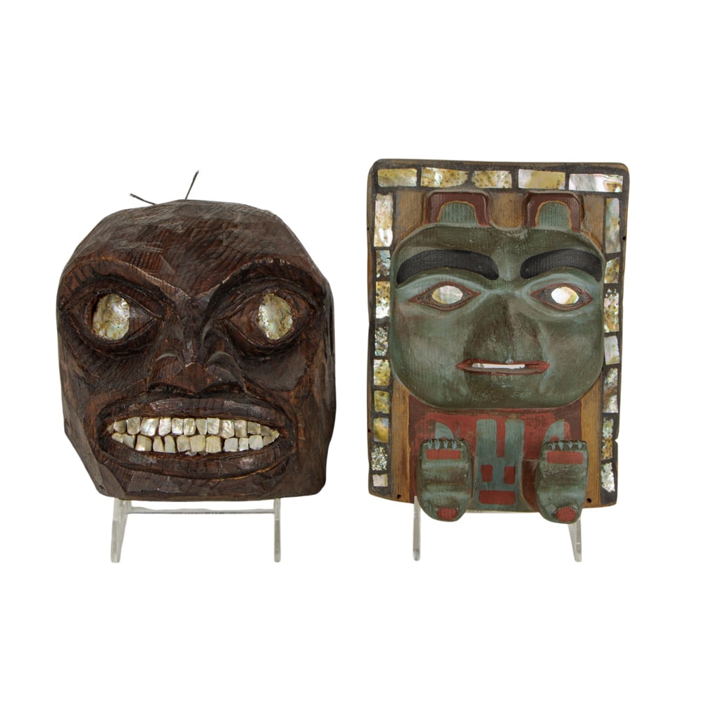 Two Pacific Northwest masks (1 of 1)