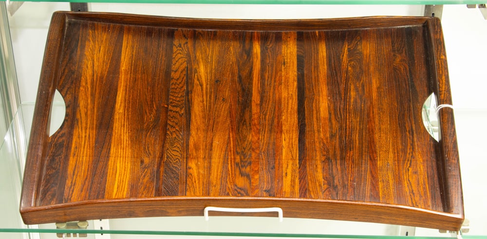 A Don Shoemaker rosewood tray (1 of 1)