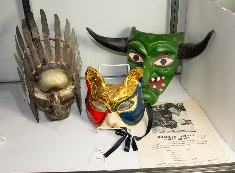 A Charles Pratt spoon mask (1 of 1)