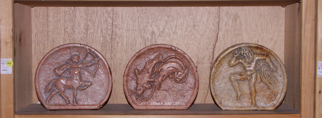 Three small marble carved reliefs (1 of 1)