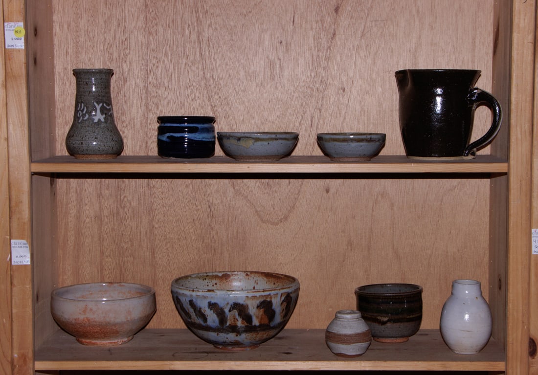 An assembled group of stoneware (1 of 1)