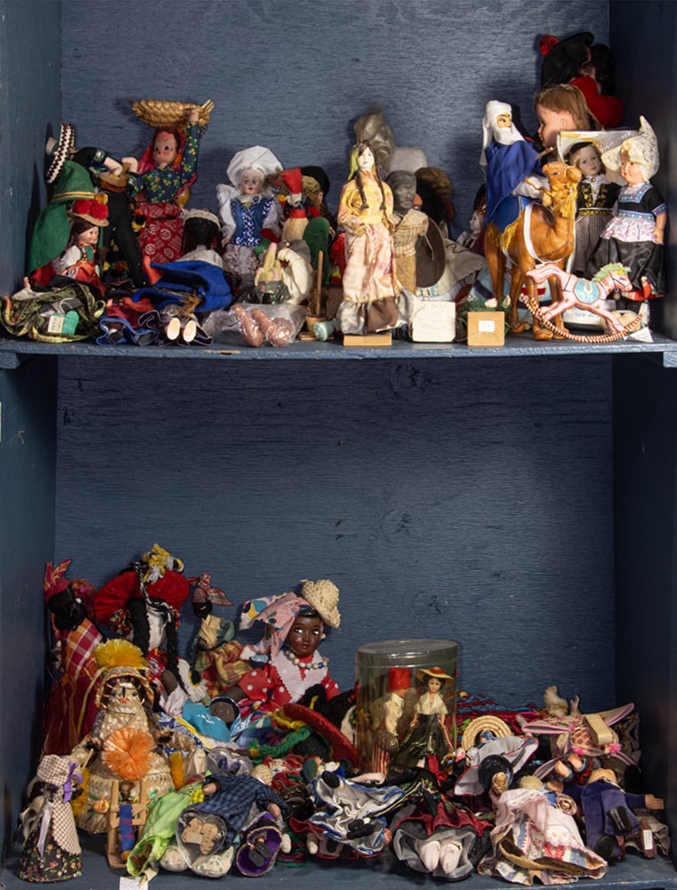 An assembled group of multicultural dolls (1 of 1)