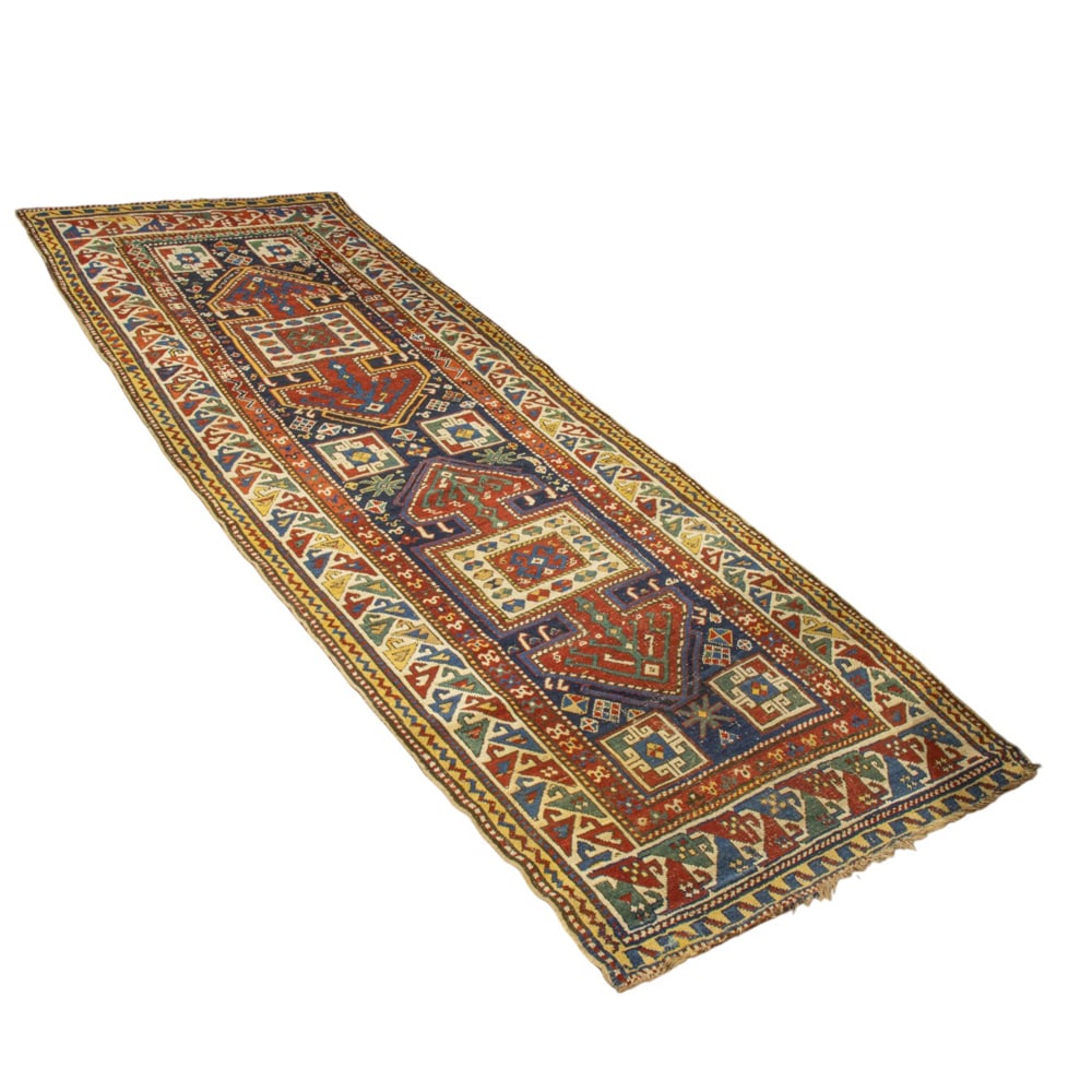 An antique Caucasian runner (1 of 1)