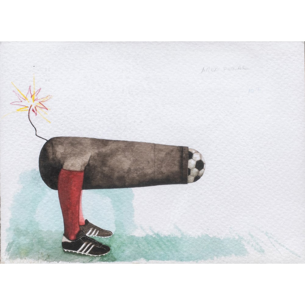 Work on paper, Rafael Cauduro (1 of 3)
