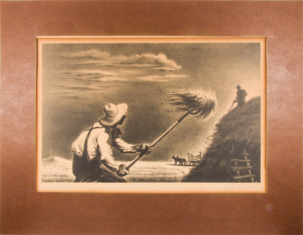 Print, Georges Schreiber - 2