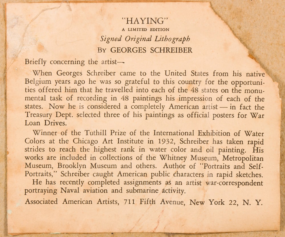 Print, Georges Schreiber - 5
