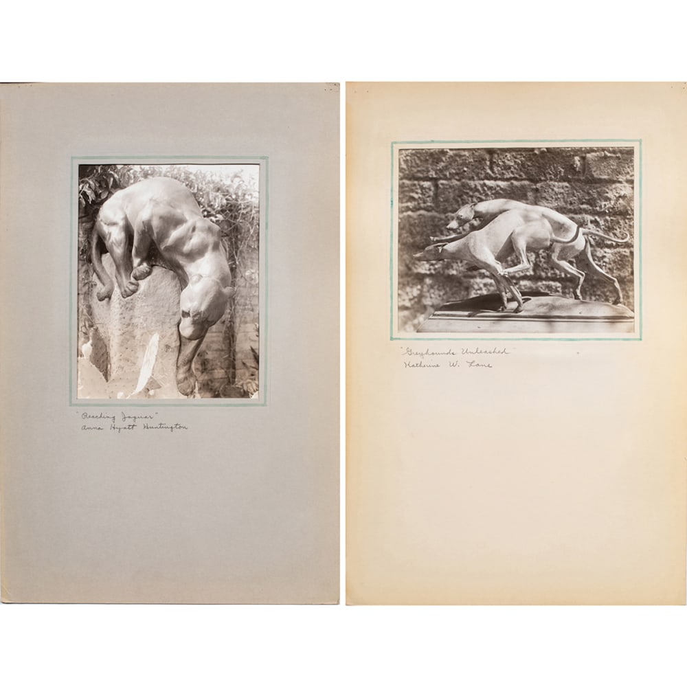 Photographs, American School (20th century): (lot of 11) American School (20th century), Photographs of Sculptures, gelatin silver prints, including sculptures by Harriet W. Frishmuth, Ralph Jester, Walker Hancock, and more, each stamped verso w