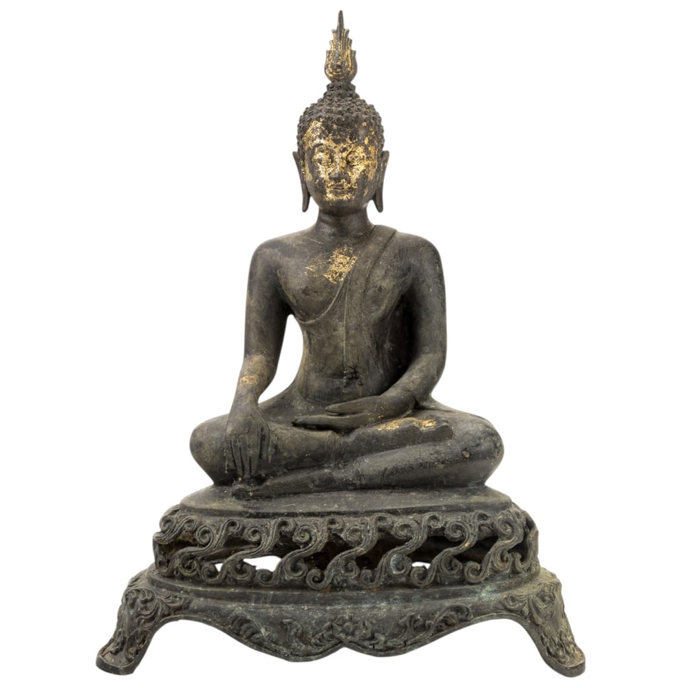 A Thai bronze figure (1 of 1)