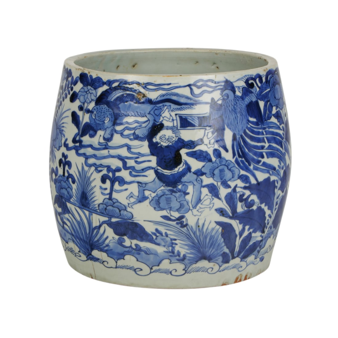 A Chinese blue and white pot (1 of 1)