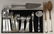 American sterling silver flatware service for six